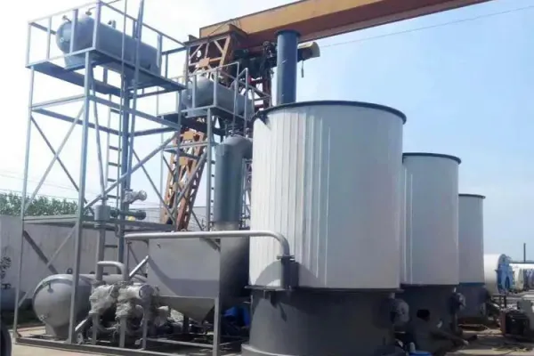 YGL vertical coal-fired heat-conducting oil boiler