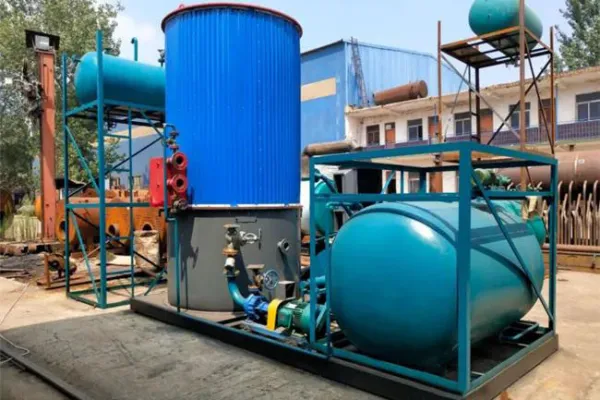 YGL vertical coal-fired heat-conducting oil boiler