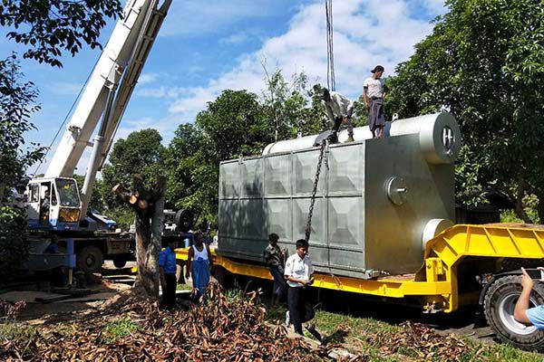 SZS type oil-fired gas boiler